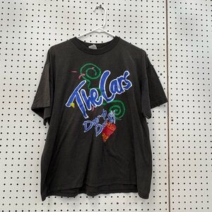 ITEM#93 The Cars RARE Door To Door Concer Tour XL Black Faded T Shirt 80s
23x24